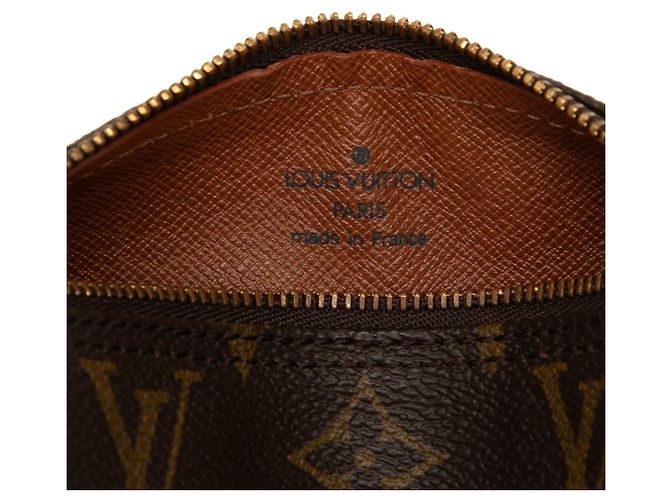 Borsa a mano Louis Vuitton Monogram Papillon Pochette Marrone - vista 5