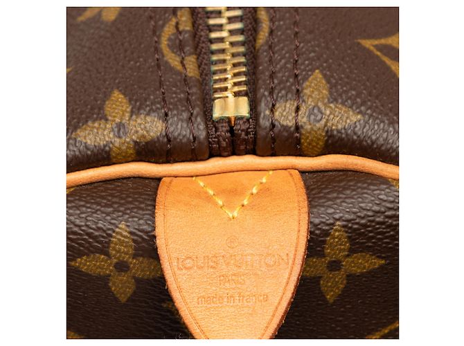 Borsa da viaggio Louis Vuitton Monogram Keepall 60 Marrone - vista 5