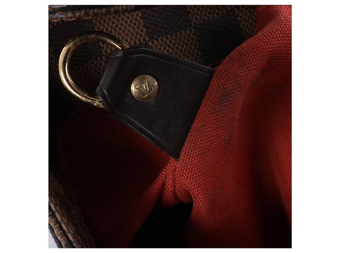 Borsa a tracolla Louis Vuitton Damier Broadway in marrone Rosso - vista 12