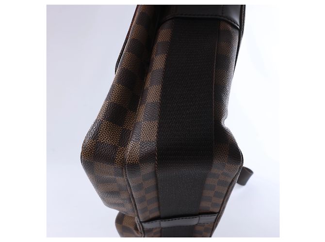 Borsa a tracolla Louis Vuitton Damier Broadway in marrone Rosso - vista 8