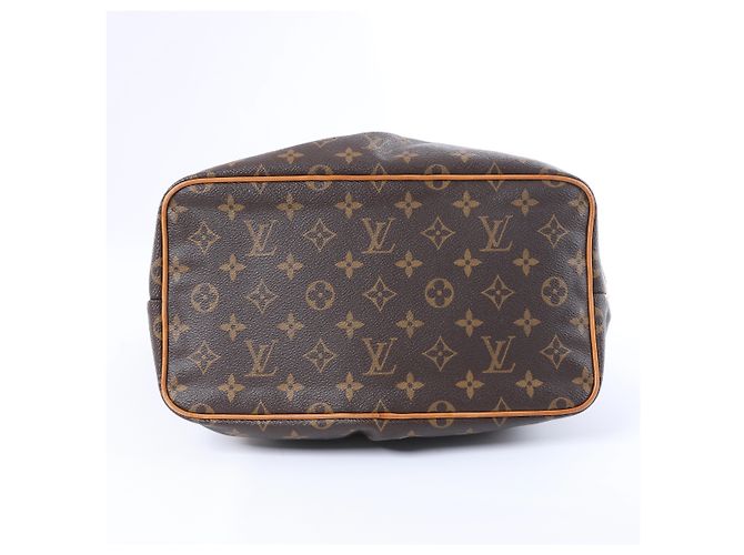 Borsa Louis Vuitton Palermo Monogram PM in marrone - vista 3