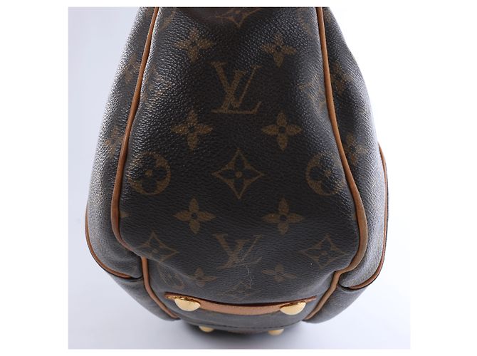 Borsa a tracolla Louis Vuitton Monogram Galliera PM in marrone - vista 10