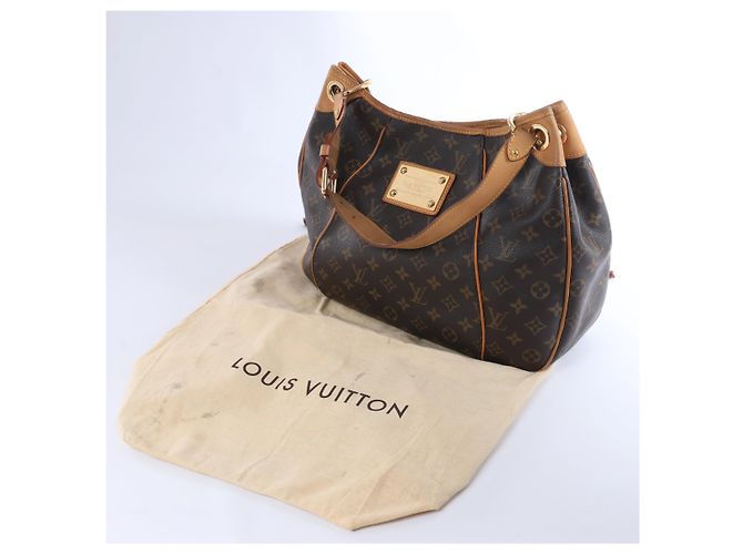 Borsa a tracolla Louis Vuitton Monogram Galliera PM in marrone - vista 16