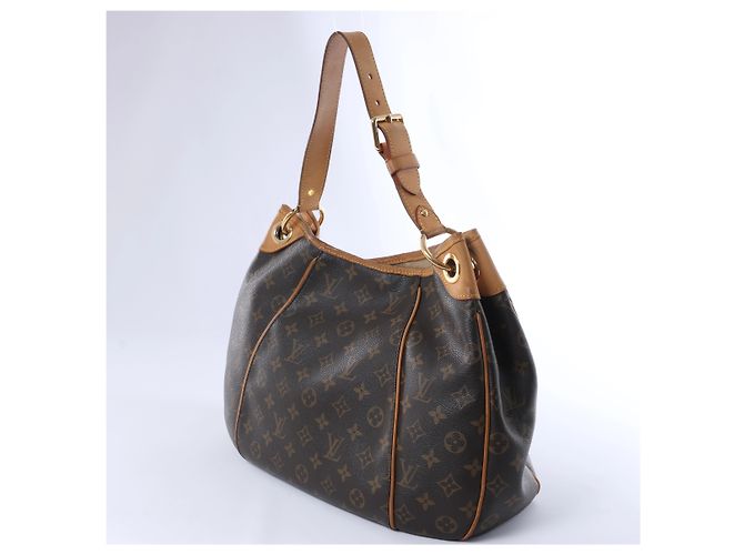 Borsa a tracolla Louis Vuitton Monogram Galliera PM in marrone - vista 4