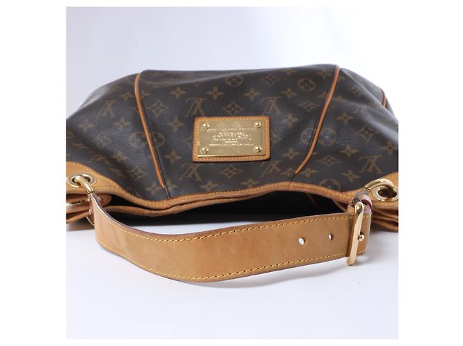 Borsa a tracolla Louis Vuitton Monogram Galliera PM in marrone - vista 6