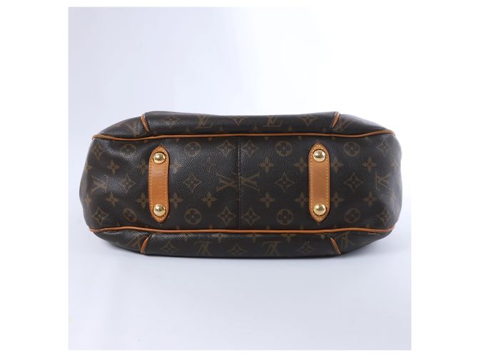 Borsa a tracolla Louis Vuitton Monogram Galliera PM in marrone - vista 8