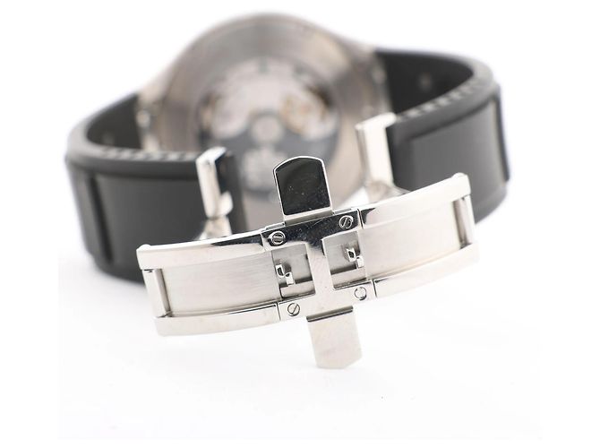 Piaget Polo FortyFive 1032140 SS×TI SS & Rubber AT Watch with Skeleton dial G0A35010 - vista 16