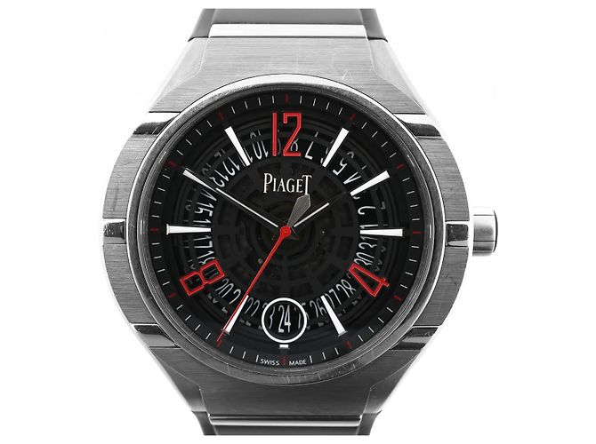 Piaget Polo FortyFive 1032140 SS×TI SS & Rubber AT Watch with Skeleton dial G0A35010 - vista 2