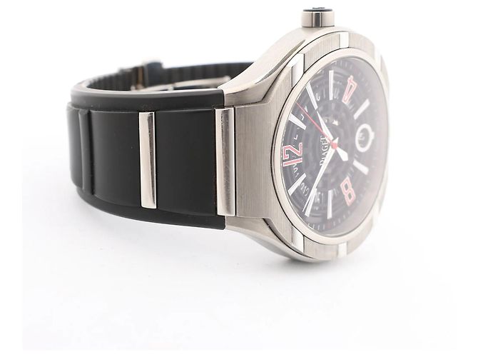 Piaget Polo FortyFive 1032140 SS×TI SS & Rubber AT Watch with Skeleton dial G0A35010 - vista 4