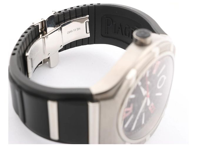 Piaget Polo FortyFive 1032140 SS×TI SS & Rubber AT Watch with Skeleton dial G0A35010 - vista 5