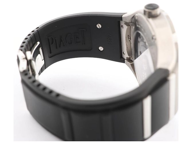 Piaget Polo FortyFive 1032140 SS×TI SS & Rubber AT Watch with Skeleton dial G0A35010 - vista 6