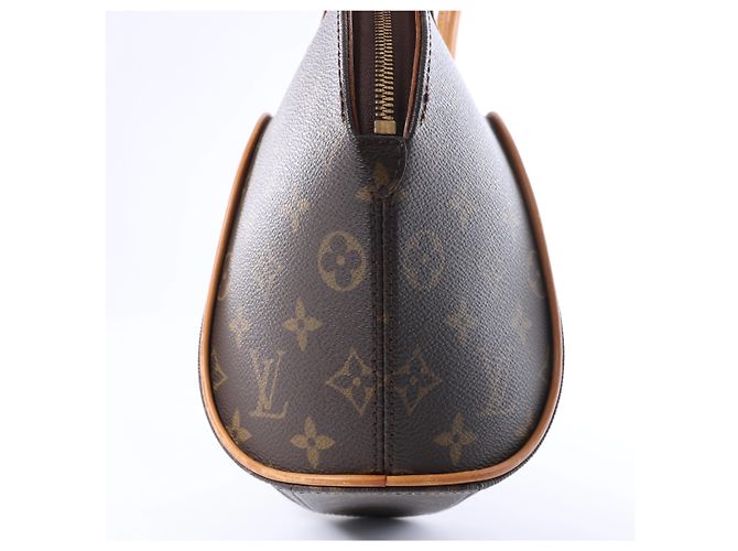 Borsa Louis Vuitton Ellipse Monogram PM in marrone - vista 10