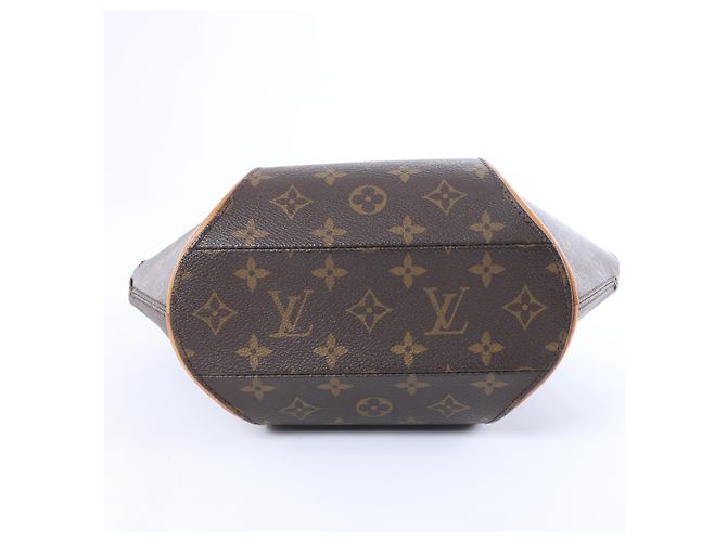 Borsa Louis Vuitton Ellipse Monogram PM in marrone - vista 8