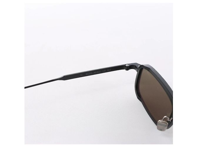 Autre Marque Gafas de sol Capote AC222 en Green x Silver Verde - vista 5