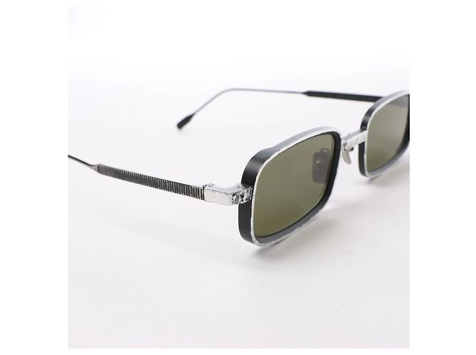 Autre Marque Gafas de sol Capote AC222 en Green x Silver Verde - vista 8