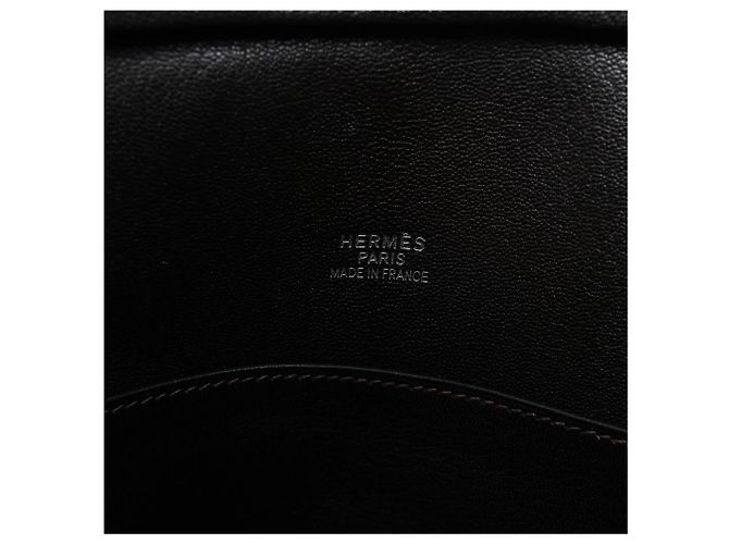 Hermès HERMES Plume Dog 38 Toile H & Leather in Beige×Brown F: 2002 - vista 15