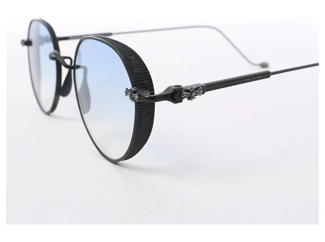 Gafas de sol Chrome Hearts Vagasoreass en Blue Metálico - vista 2