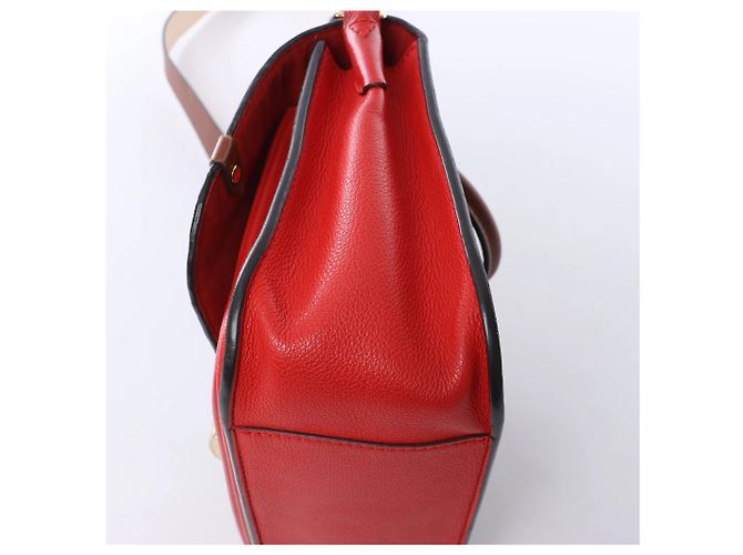 Louis Vuitton Vaugirard PM Monogram in Brown x Red M44548 Rosso - vista 9