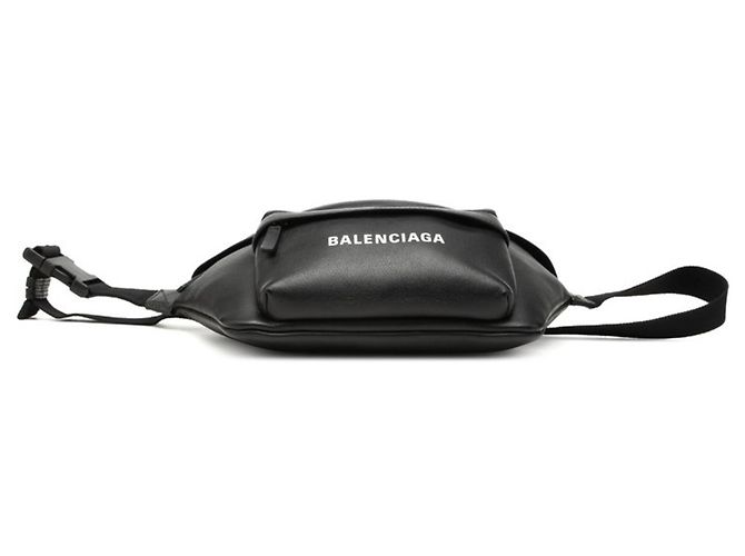 Borsa a vita Balenciaga Everyday Nero - vista 3