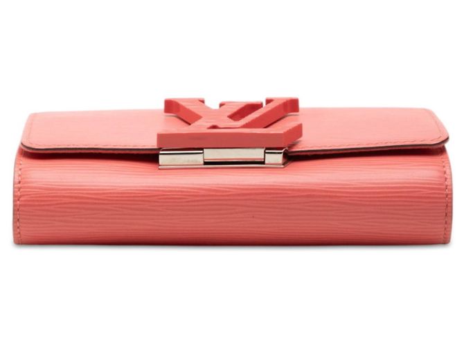 Borsa a tracolla Louis Vuitton Epi Pochette Louise PM Rosa - vista 3