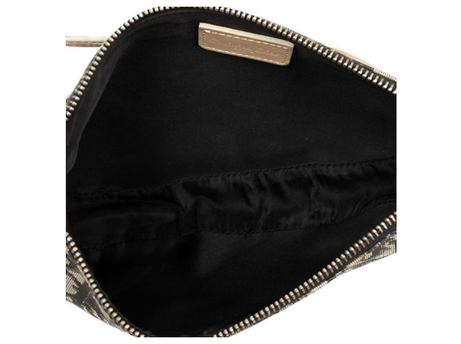 Borsa Saddle Christian Dior Dior Trotter Nero Beige - vista 4