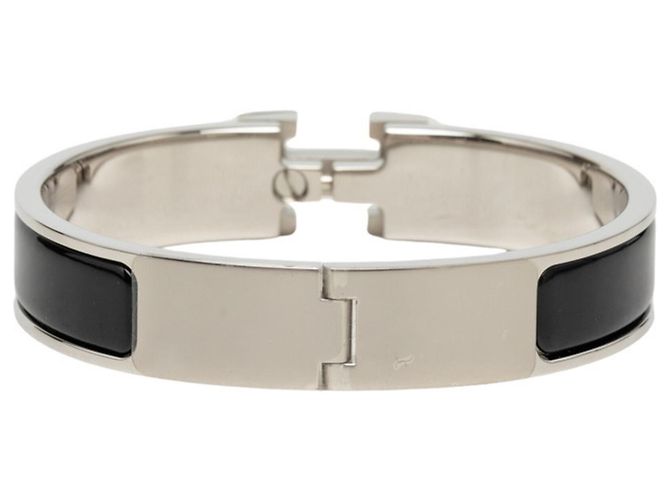 Hermès Pulsera Hermes Click H PM Negro Plata - vista 3