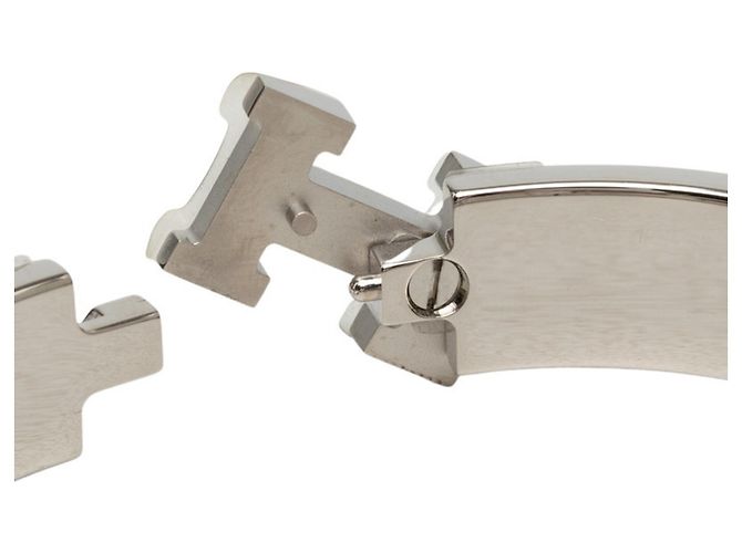 Hermès Pulsera Hermes Click H PM Negro Plata - vista 4