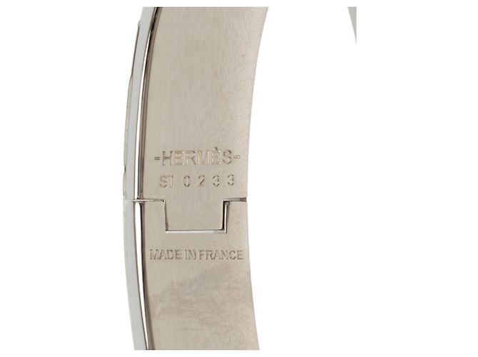 Hermès Pulsera Hermes Click H PM Negro Plata - vista 5