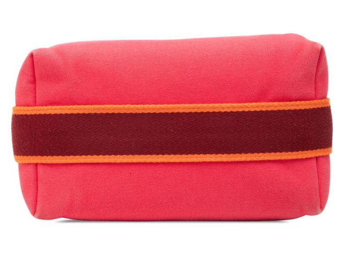 Hermès Hermes Bride à Black PM Handbag Pouch in Hibiscus Pink Rosa - vista 3