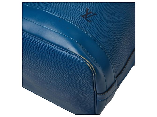 Bolso de hombro Louis Vuitton Epi Noe Azul - vista 4