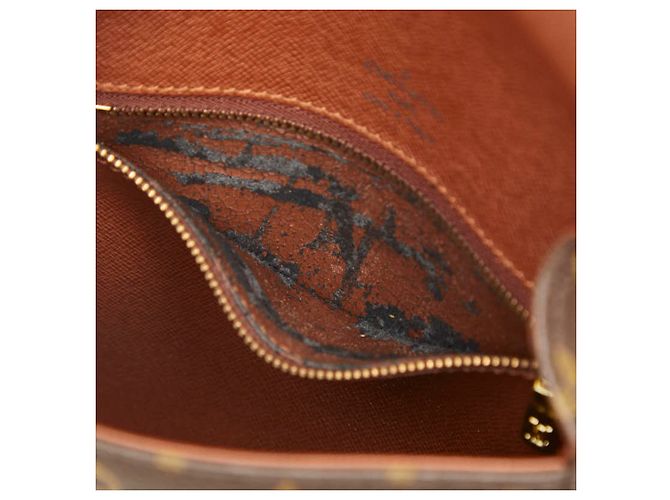 Sac bandoulière Louis Vuitton Monogram Saint Cloud MM Marron - vue 10