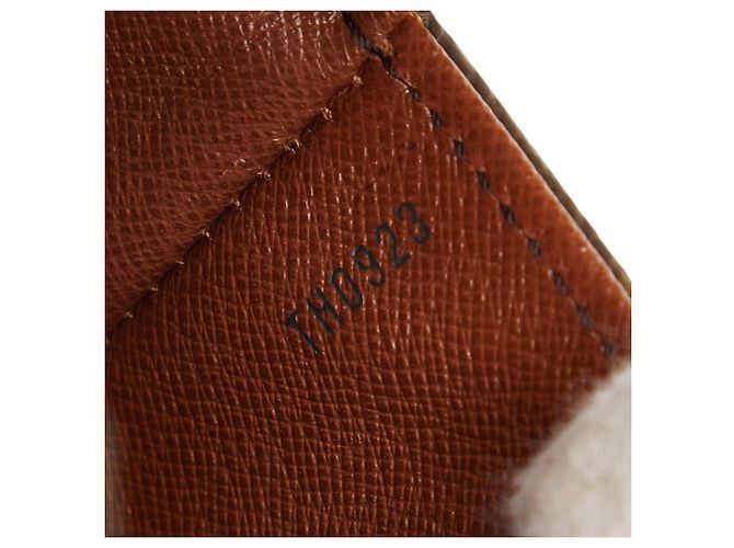 Sac bandoulière Louis Vuitton Monogram Saint Cloud MM Marron - vue 11
