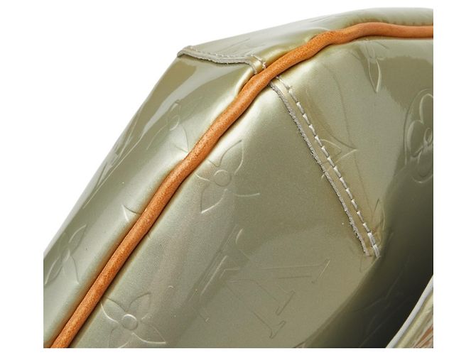 Borsa a tracolla Louis Vuitton Monogram Vernis Thompson Street Argento Grigio - vista 4
