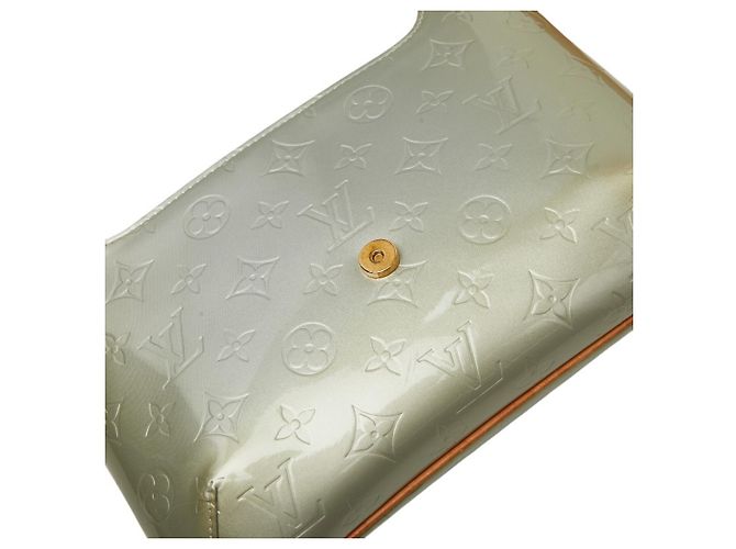 Borsa a tracolla Louis Vuitton Monogram Vernis Thompson Street Argento Grigio - vista 7