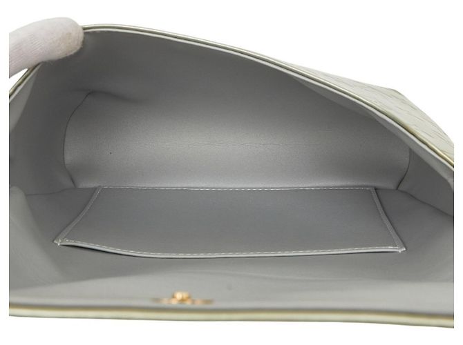 Borsa a tracolla Louis Vuitton Monogram Vernis Thompson Street Argento Grigio - vista 8