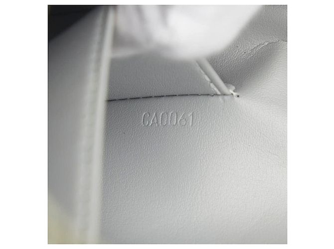 Borsa a tracolla Louis Vuitton Monogram Vernis Thompson Street Argento Grigio - vista 9