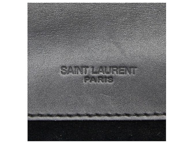 Borsa Saint Laurent Kaiya North South Satchel Nero - vista 16