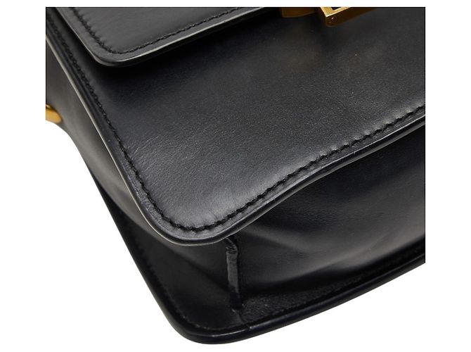 Borsa Saint Laurent Kaiya North South Satchel Nero - vista 5