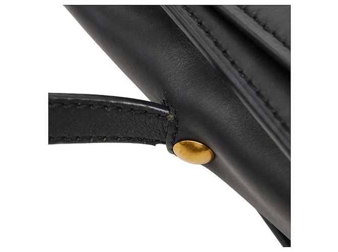 Borsa Saint Laurent Kaiya North South Satchel Nero - vista 8