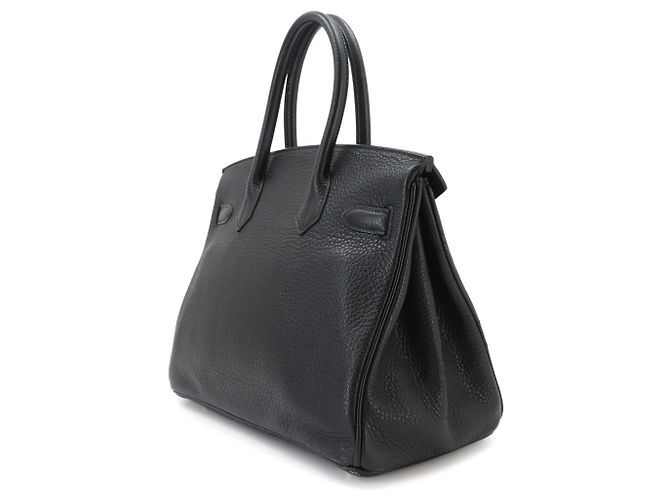 Hermès Borsa Hermes Birkin 30 Black Nero - vista 3