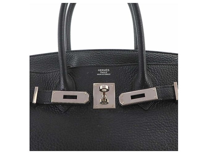 Hermès Borsa Hermes Birkin 30 Black Nero - vista 7