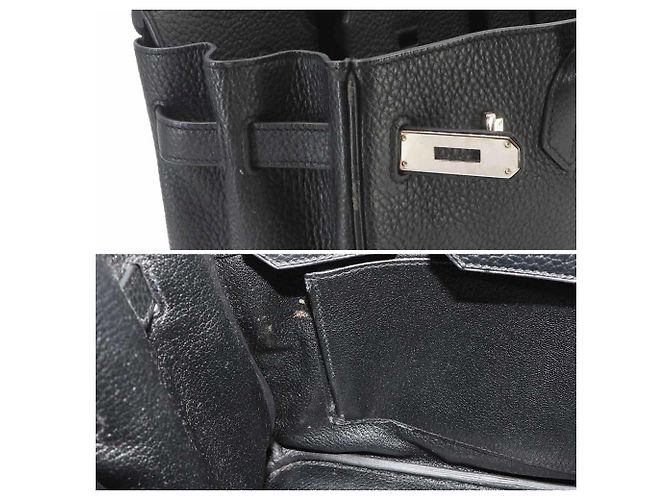 Hermès Borsa Hermes Birkin 30 Black Nero - vista 8