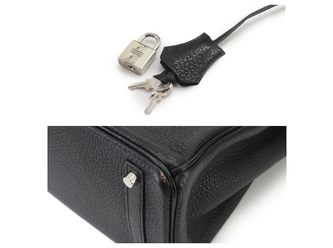 Hermès Borsa Hermes Birkin 30 Black Nero - vista 9
