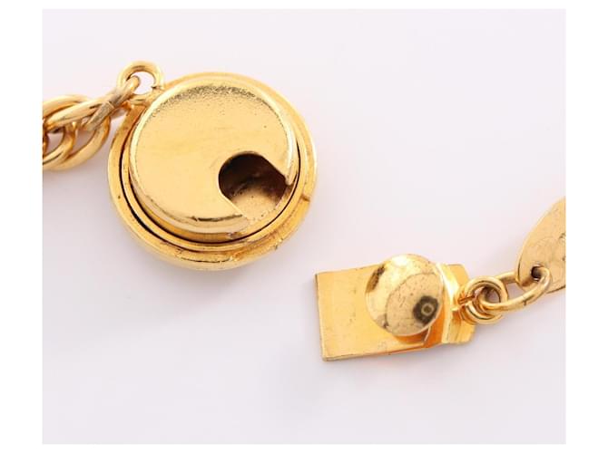 Collana lunga Chanel Coco Mark placcata oro D'oro - vista 6