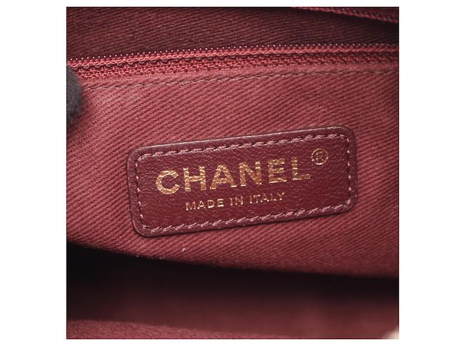 Borsa a tracolla Chanel Coco Mark Diamond Stitch Nero - vista 4