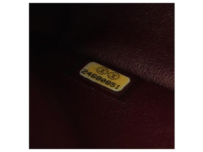 Borsa a tracolla Chanel Chevron V-Stitch Double Flap Nero - vista 5