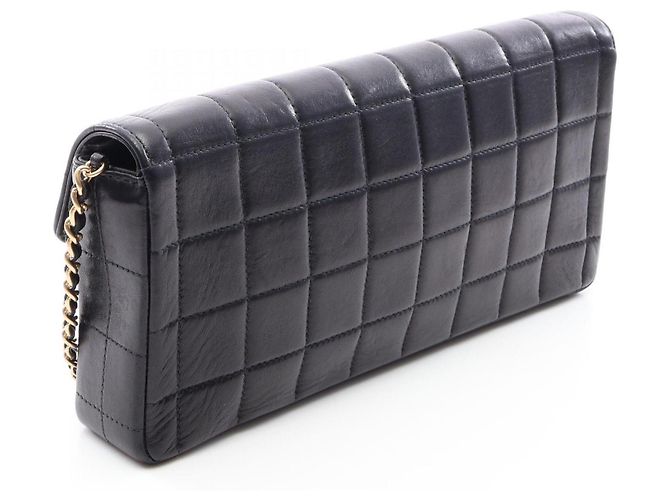 Borsa a tracolla Chanel Chocolate Bar Nero - vista 2
