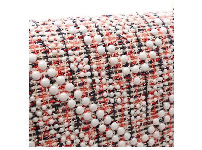 Borsa a tracolla Chanel Boy Small Rosa Bianco Multicolore - vista 14