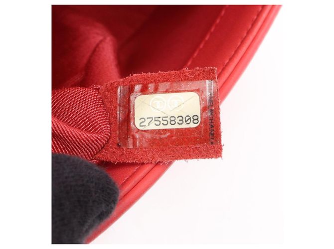Borsa a tracolla Chanel Boy Small Rosa Bianco Multicolore - vista 5