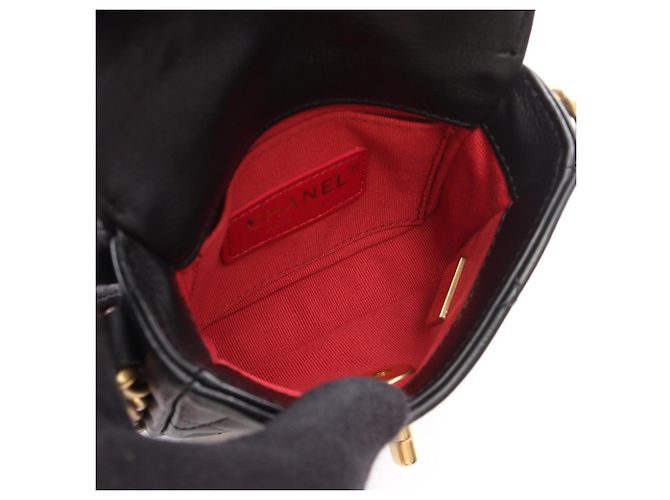 Borsa a tracolla Chanel Matelassé con catena Nero - vista 3
